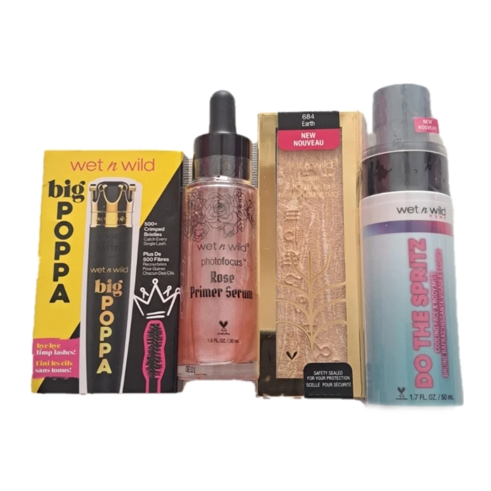 NWT Wet n Wild Makeup Bundle Set of 4